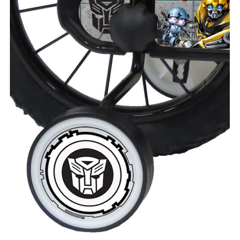 Rower dziecięcy TRANSFORMERS 14" żółty