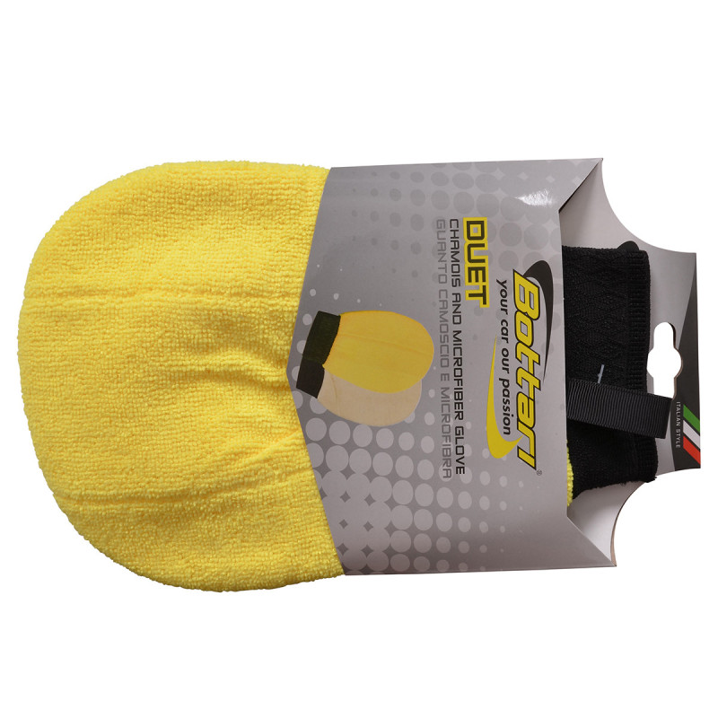 Rękawica dwustronna z mikrofibrą DUET