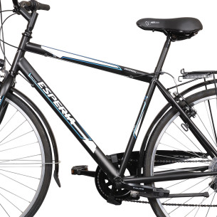 Rower miejski Esperia Universal, czarny