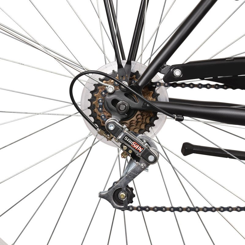 Rower miejski Esperia Universal, czarny