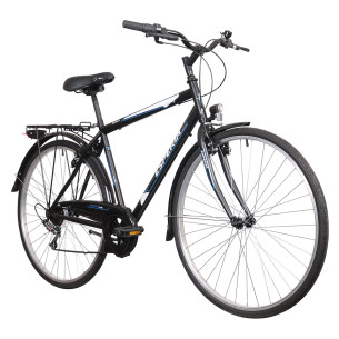 Rower miejski Esperia Universal, czarny