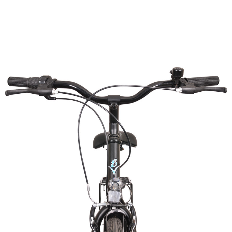 Rower miejski Esperia Universal, czarny