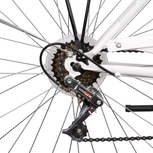 Rower miejski Esperia Universal, biały