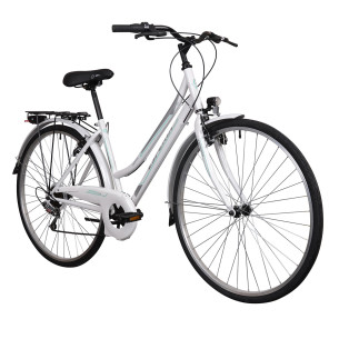 Rower miejski Esperia Universal, biały