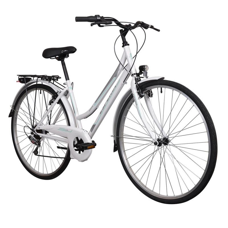 Rower miejski Esperia Universal, biały