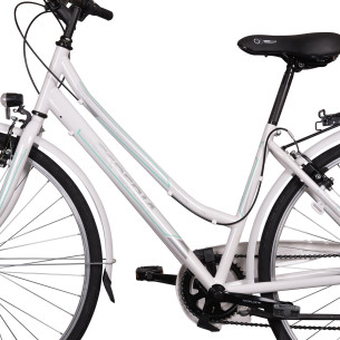 Rower miejski Esperia Universal, biały