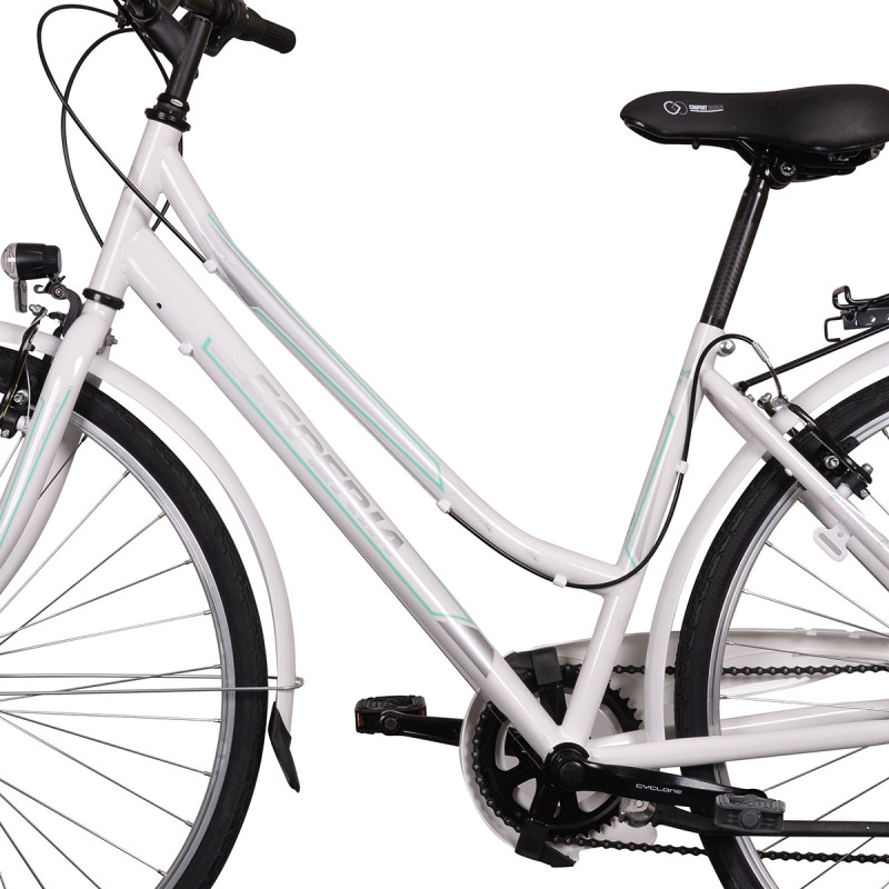 Rower miejski Esperia Universal, biały