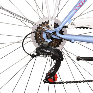 Rower miejski Esperia Devon, liliowy