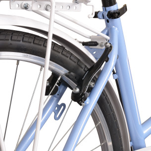 Rower miejski Esperia Devon, liliowy