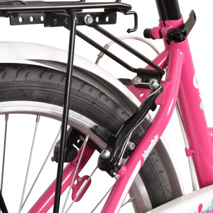 Rower miejski Esperia CTB24, 6s, fuksja