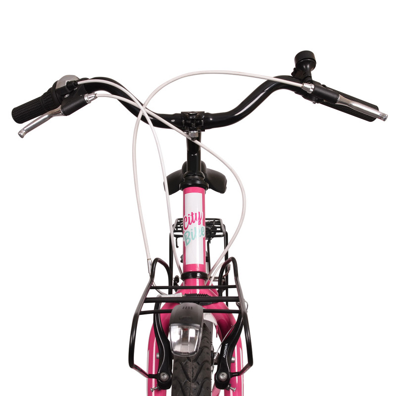 Rower miejski Esperia CTB24, 6s, fuksja