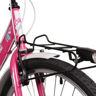 Rower miejski Esperia CTB24, 6s, fuksja