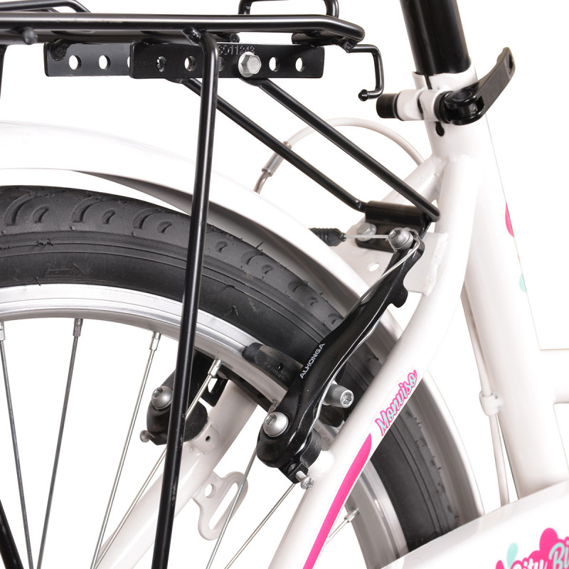 Rower miejski Esperia CTB24, 6s, biały