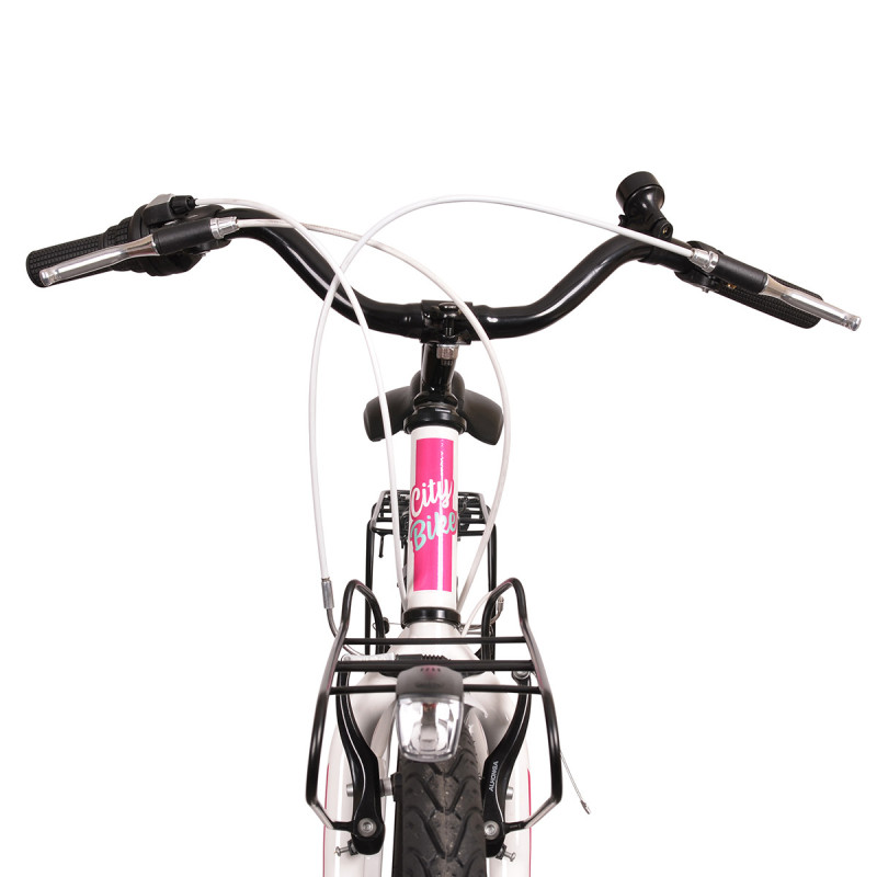 Rower miejski Esperia CTB24, 6s, biały