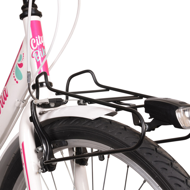 Rower miejski Esperia CTB24, 6s, biały