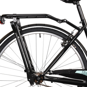 Rower miejski Esperia Siviglia Life Green, czarny