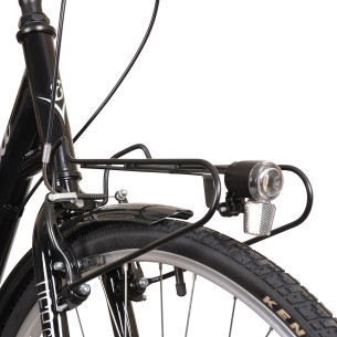 Rower miejski Esperia Siviglia Life Green, czarny