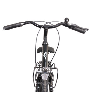 Rower miejski Esperia Siviglia Life Green, czarny