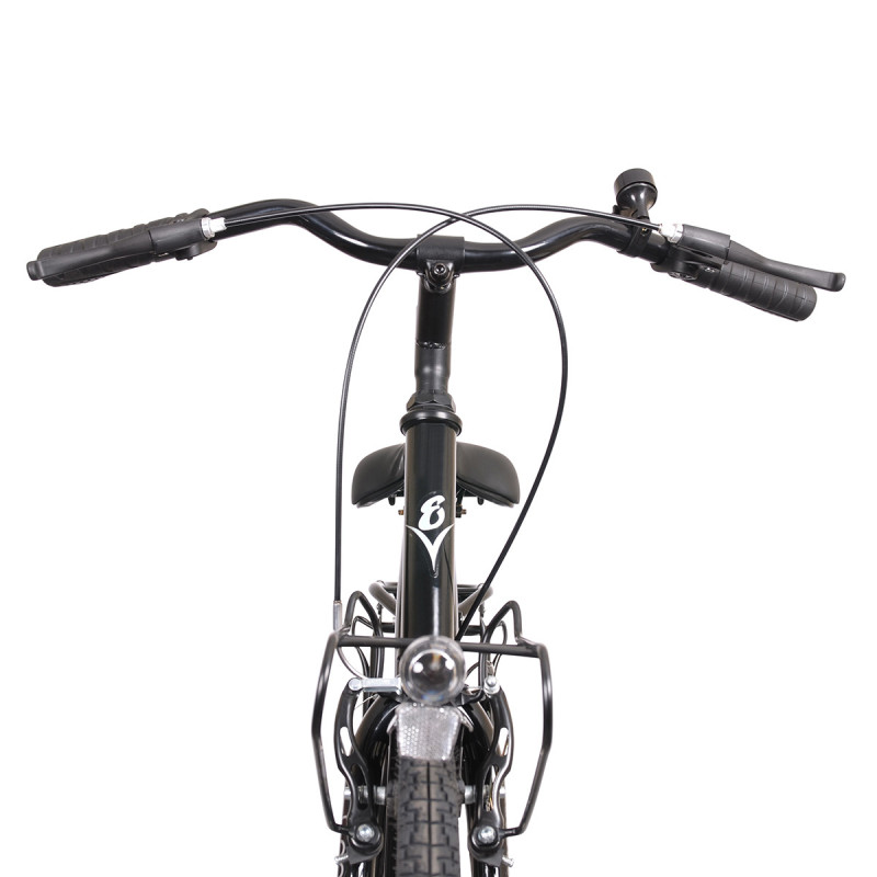 Rower miejski Esperia Siviglia Life Green, czarny