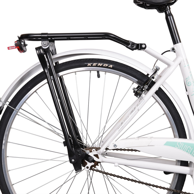 Rower miejski Esperia Siviglia Life Green, biały