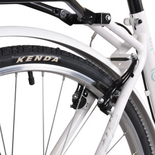 Rower miejski Esperia Siviglia Life Green, biały