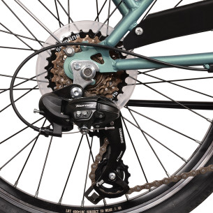 Rower składany Esperia, Tourney 6s, zielony