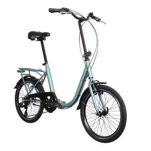 Rower składany Esperia, Tourney 6s, zielony