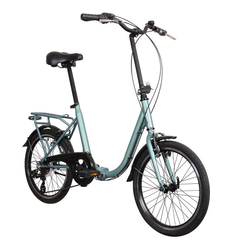 Rower składany Esperia, Tourney 6s, zielony