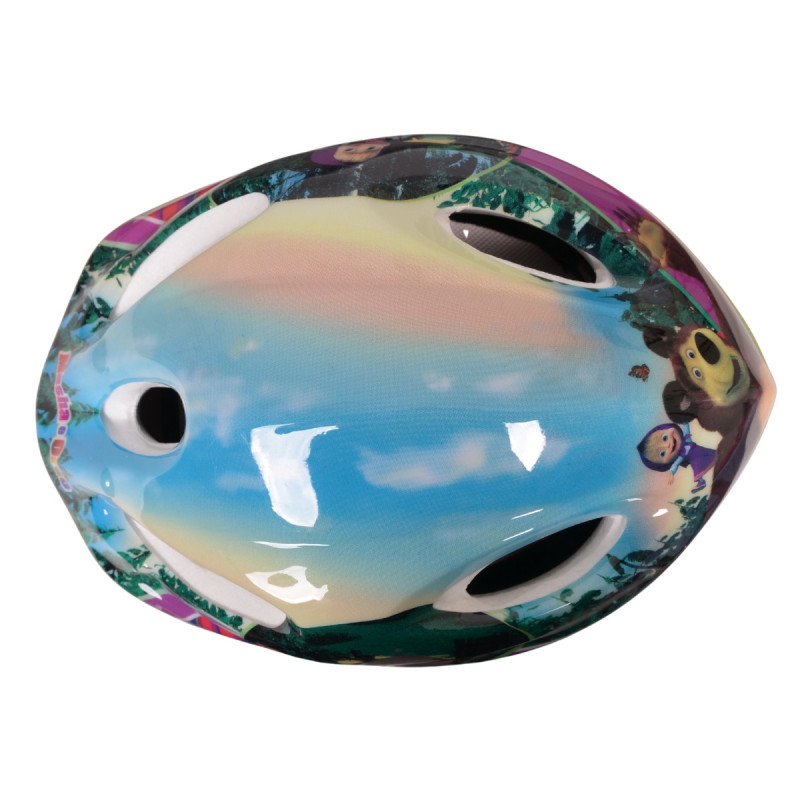 Kask rowerowy MASHA & ORSO regulowany: 52-56cm