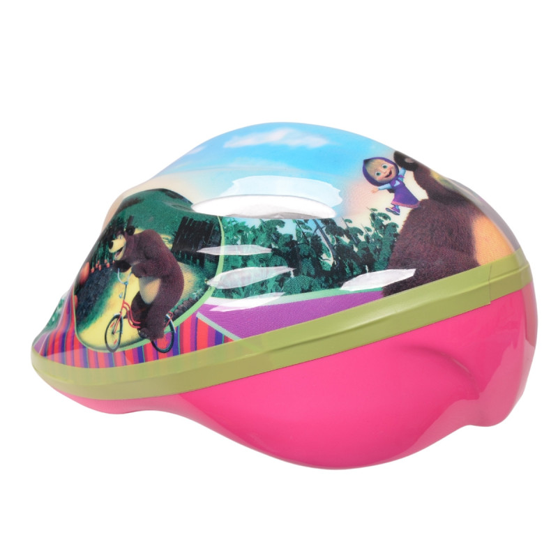 Kask rowerowy MASHA & ORSO regulowany: 52-56cm