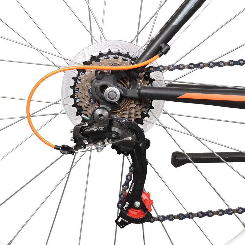 Rower MTB 26 Esperia MICHIGAN czarno-pomarańczowy