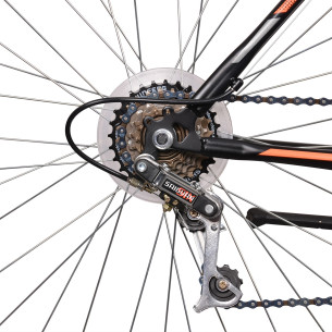 Rower MTB 27.5 Esperia TEXAS czarno-pomarańczowy