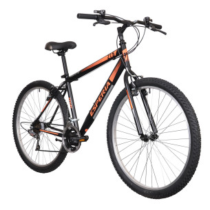 Rower MTB 27.5 Esperia TEXAS czarno-pomarańczowy