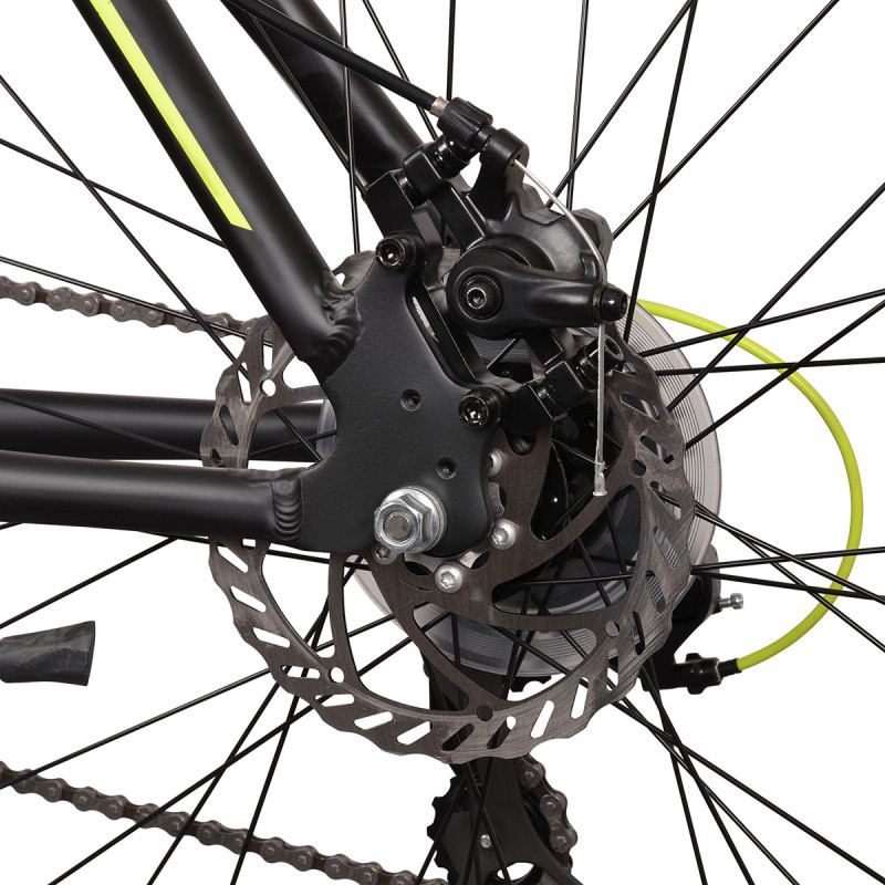 Rower MTB 27.5 Esperia 7300 czarno-zielony TY300 24s DISK 46cm