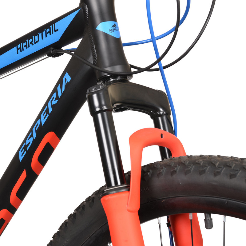 Rower MTB  27.5 Esperia 7300 czarno-czerwony ALU TY300 24s DISK 46cm