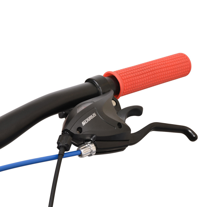 Rower MTB  27.5 Esperia 7300 czarno-czerwony ALU TY300 24s DISK 46cm