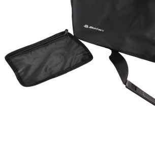 Torba rowerowa na bagażnik, DUALWAY 20 l, boczna, czarna