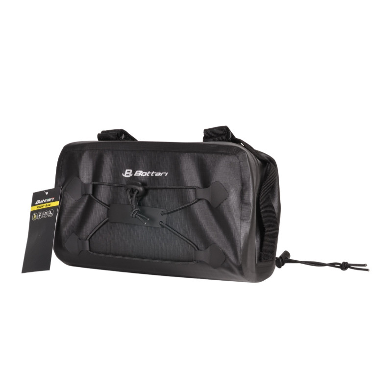 Torba rowerowa na kierownicę, BUDDY 3.75 l, czarna