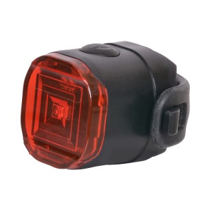 Czerwona rowerowa lampka pozycyjna LED. Lampka na sztycę podsiodłową BN94329