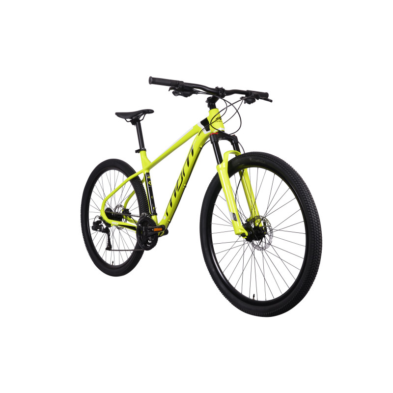 Rower górski MBM Quarx, 21", neonowy żółty