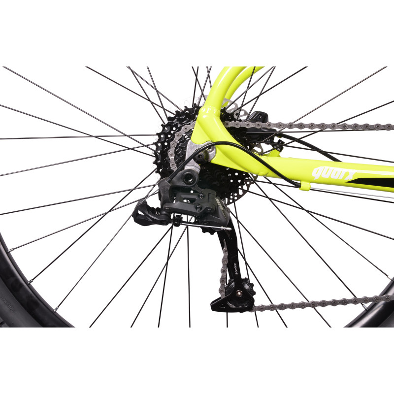 Rower górski MBM Quarx, 21", neonowy żółty