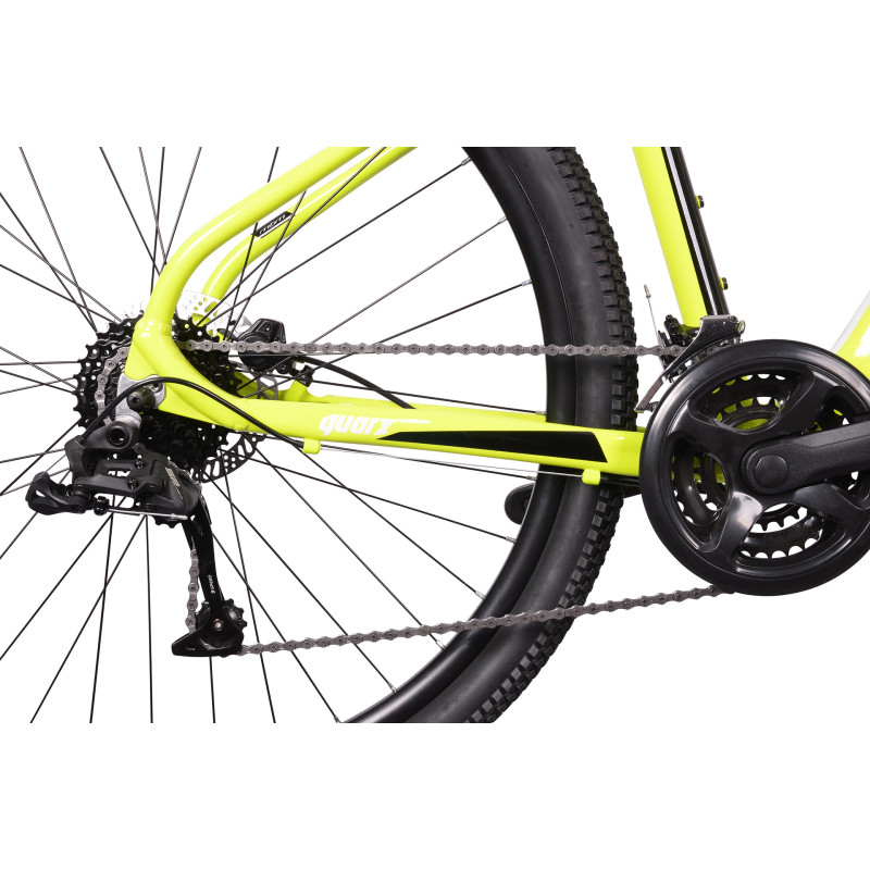 Rower górski MBM Quarx, 19", neonowy żółty