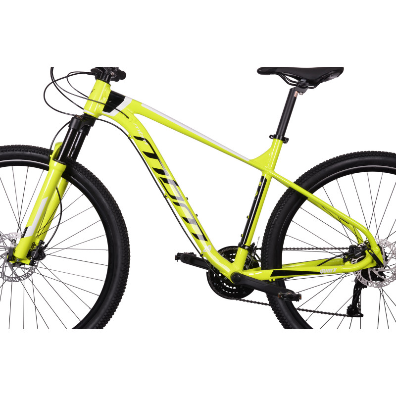 Rower górski MBM Quarx, 19", neonowy żółty