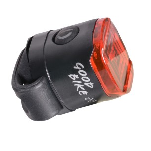 Czerwona rowerowa lampka pozycyjna LED. Lampka na sztycę podsiodłową BN94329