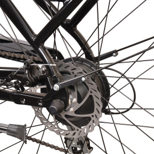 Rower elektryczny Denver E8600, czarny