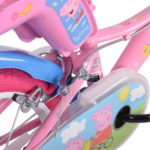 Rower dziecięcy ŚWINKA PEPPA 14" różowy