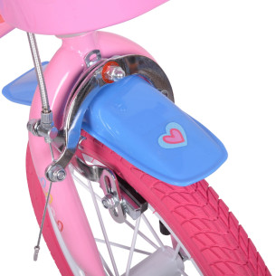 Rower dziecięcy ŚWINKA PEPPA 14" różowy
