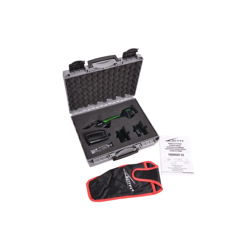 Sekator akumulatorowy Active Tigercut 25, 2 akumulatory w zestawie