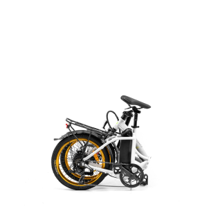 Rower elektryczny składany ARGENTO PIUMA-S, biały