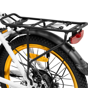 Rower elektryczny składany ARGENTO PIUMA-S, biały